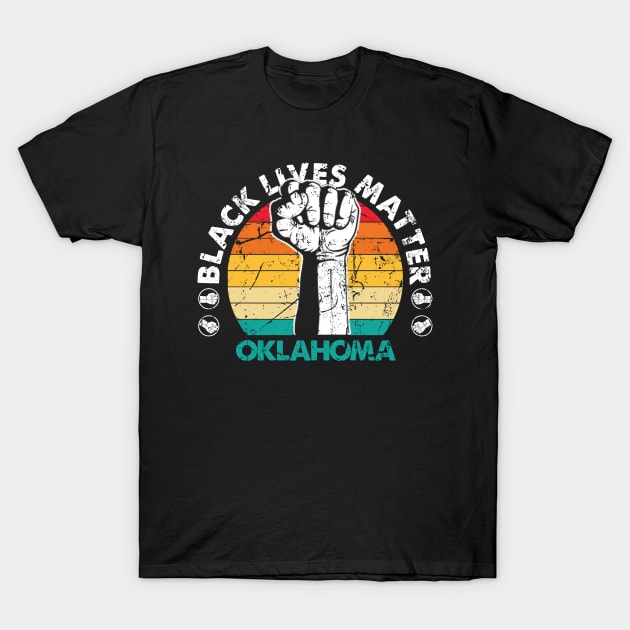 Oklahoma black lives matter political protest T-Shirt by Jannysingle